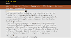 Desktop Screenshot of joeclark.org